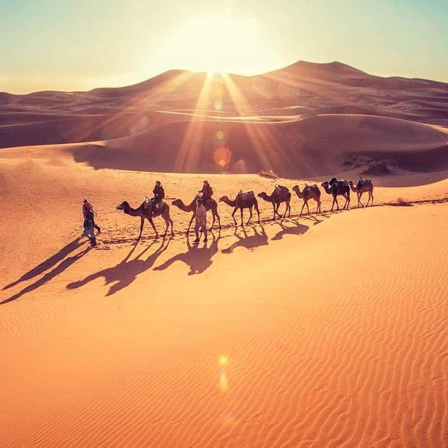 Caravanserai Luxury Desert Tented Camp Merzuga Kültér fotó