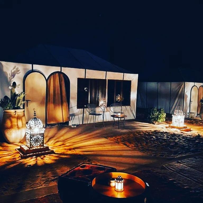 Caravanserai Luxury Desert Tented Camp Merzuga Kültér fotó