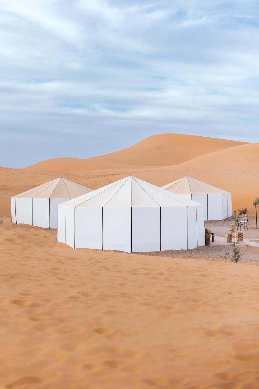 Caravanserai Luxury Desert Tented Camp Merzuga Kültér fotó