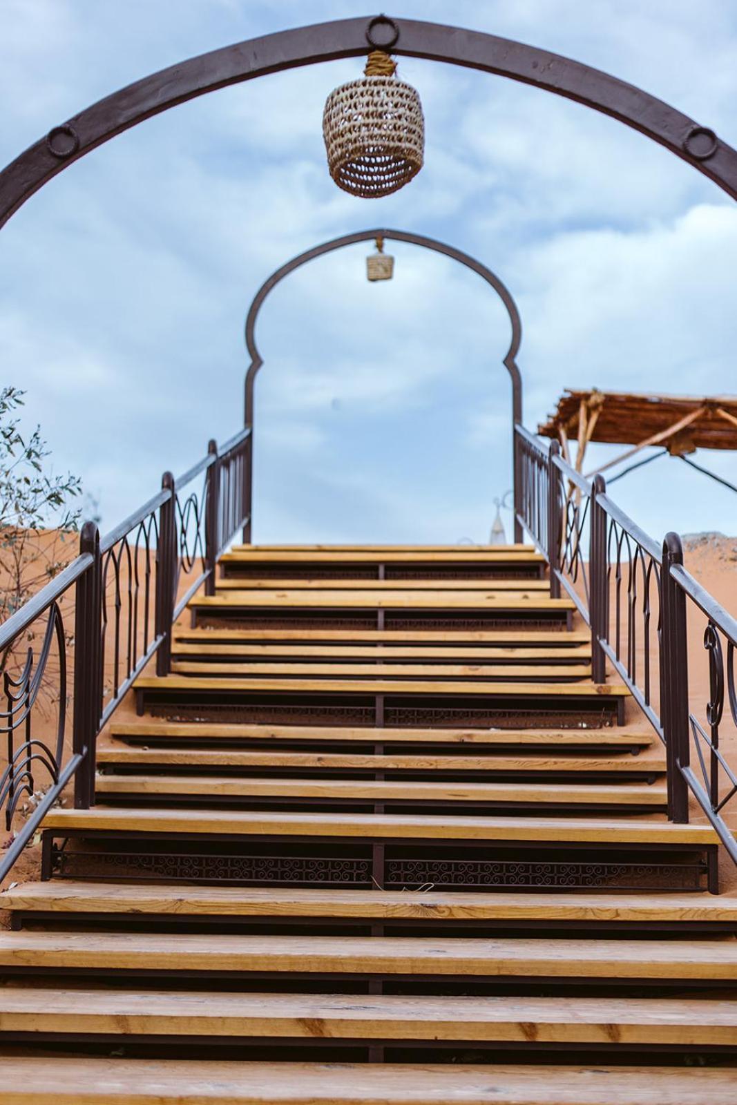 Caravanserai Luxury Desert Tented Camp Merzuga Kültér fotó