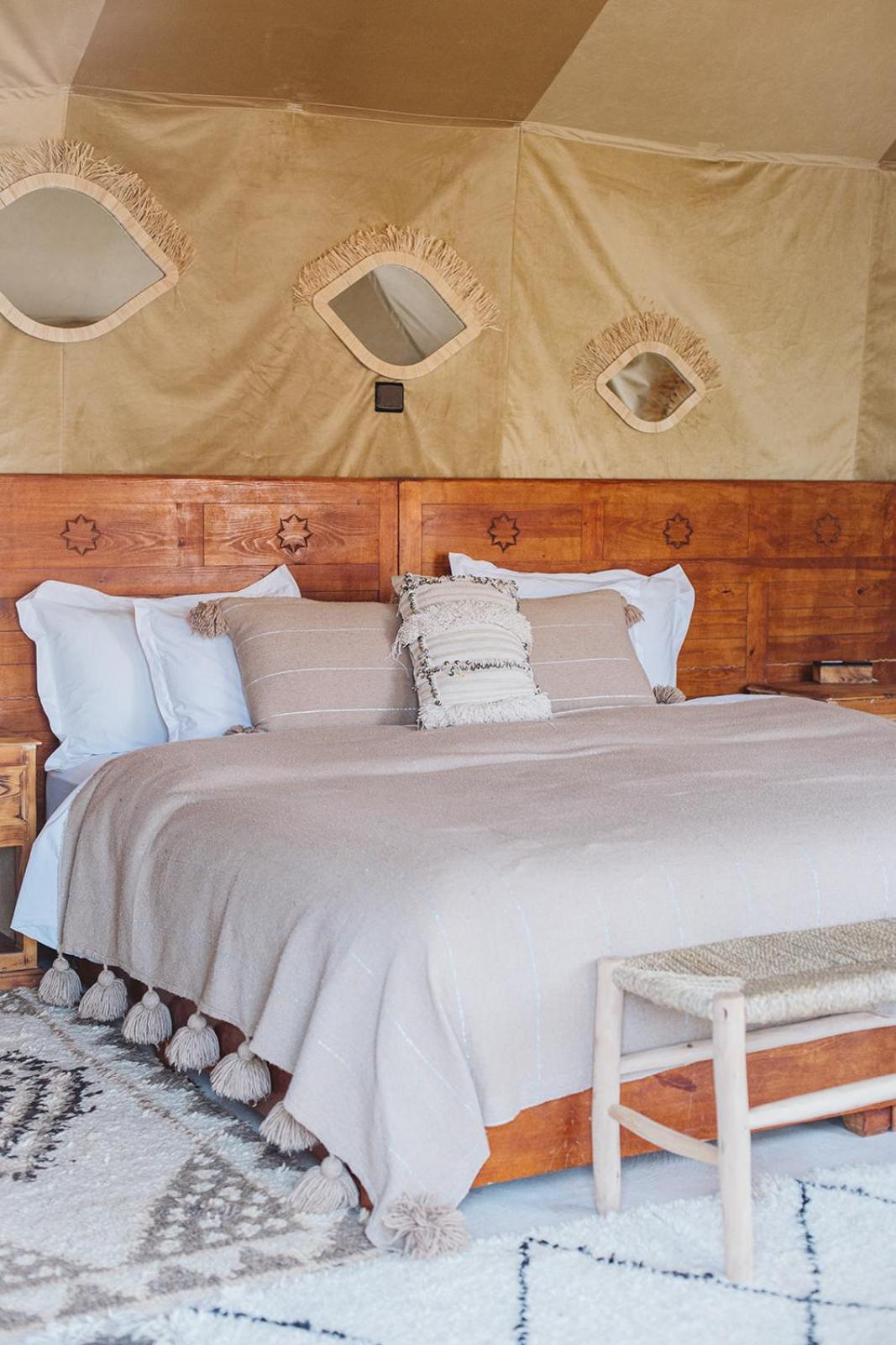 Caravanserai Luxury Desert Tented Camp Merzuga Kültér fotó